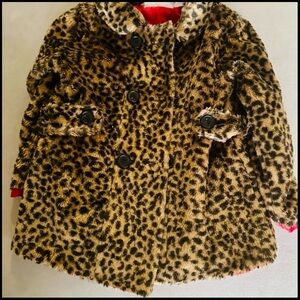Kids Leopard Coat